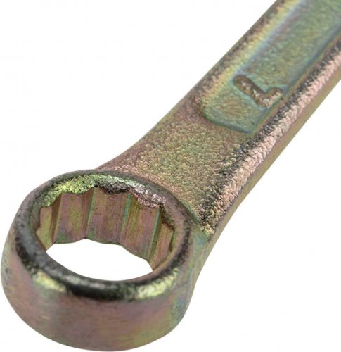 Ключ комбинированный REXANT 12-5802-2 7 мм, желтый цинк - изображение 2