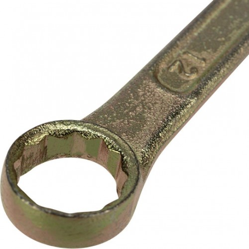 Ключ комбинированный REXANT 12-5807-2 12 мм, желтый цинк - изображение 2