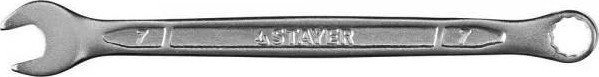 Ключ комбинированный STAYER HERCULES гаечный 7 мм 27081-07_z01