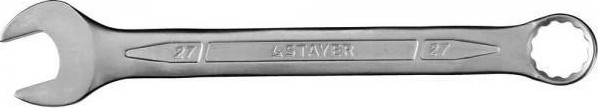 Ключ комбинированный STAYER HERCULES гаечный 27 мм 27081-27_z01