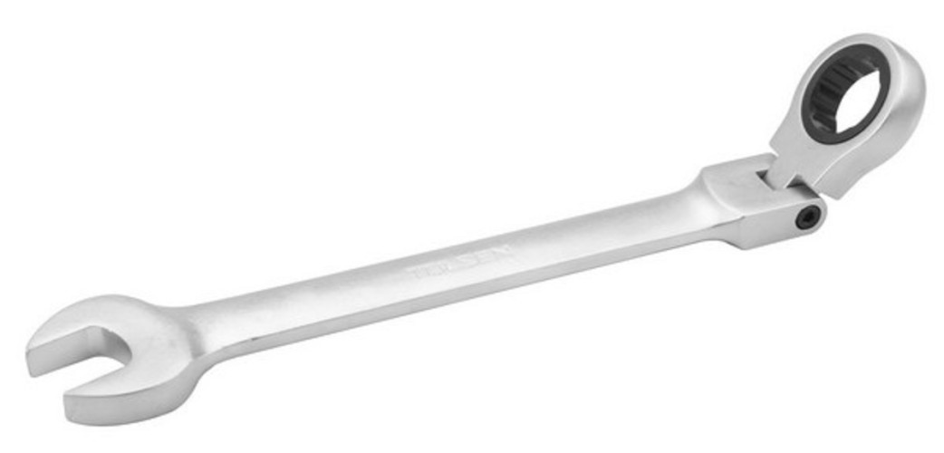 Ключ комбинированный трещоточный TOLSEN с шарниром 24 мм TT15250