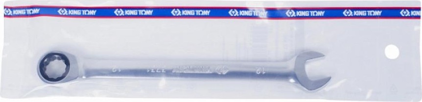Ключ комбинированный трещоточный KING TONY 373112М 12 мм 373112M - изображение 2