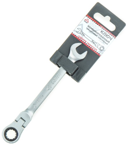 Ключ комбинированный трещоточный ARNEZI R1030511 11 мм шарнирный