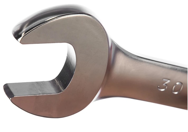 Ключ комбинированный трещоточный МАСТАК 021-30030H 30 мм - изображение 2