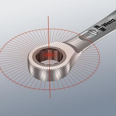 Ключ комбинированный трещоточный WERA Joker 12 мм WE-073272 WE-073272 - изображение 2