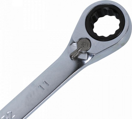 Ключ комбинированный трещоточный KING TONY 373211М 11 мм, с флажком 373211M - изображение 2