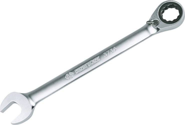 Ключ комбинированный трещоточный KING TONY 373A12M с реверсом 12 мм