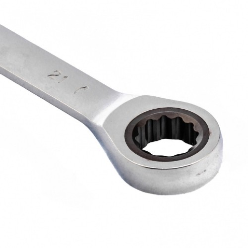 Ключ комбинированный трещоточный MATRIX 14813 21 мм, CrV - изображение 3