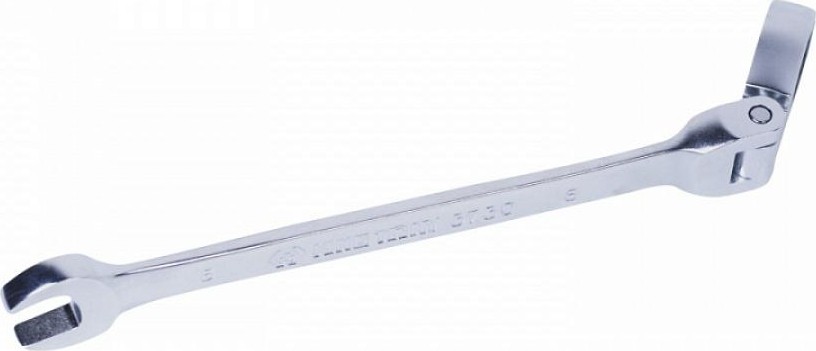 Ключ комбинированный трещоточный KING TONY 373008М 8 мм, с шарниром 373008M - изображение 3