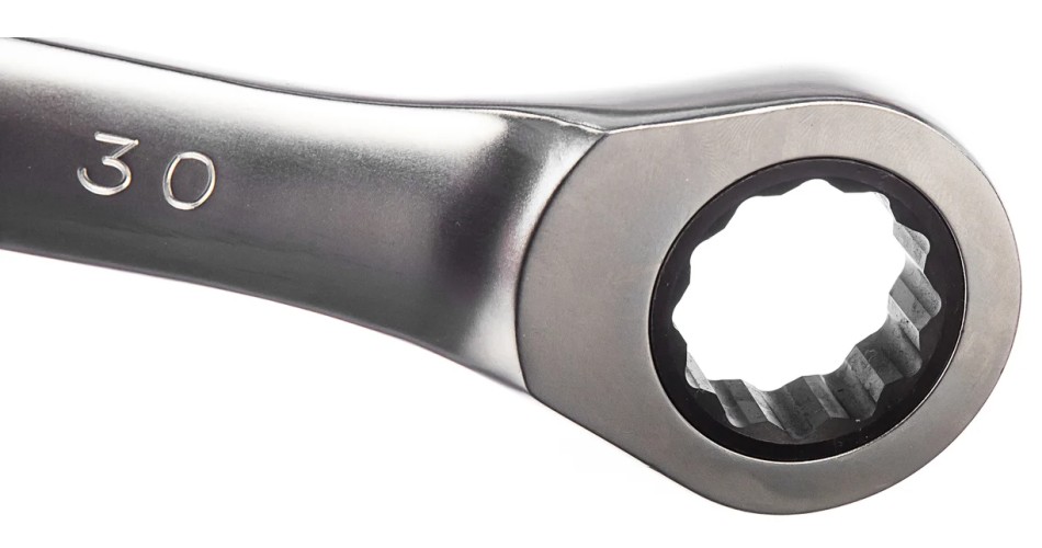 Ключ комбинированный трещоточный МАСТАК 021-30030H 30 мм - изображение 3