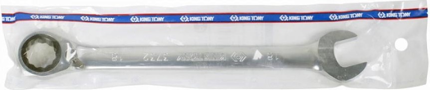 Ключ комбинированный трещоточный KING TONY 373218М 18 мм, с флажком 373218M - изображение 3