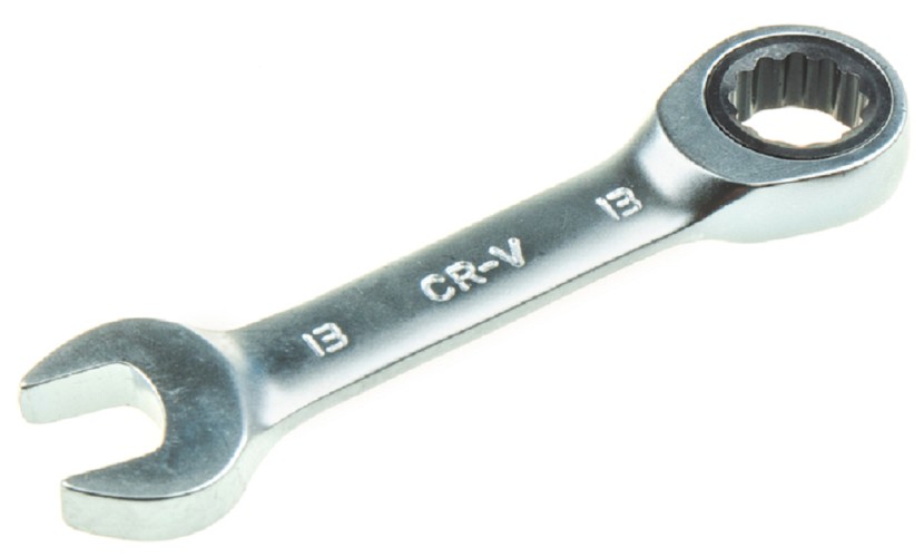 Ключ комбинированный трещоточный ARNEZI R1030613 13 мм короткий - изображение 3