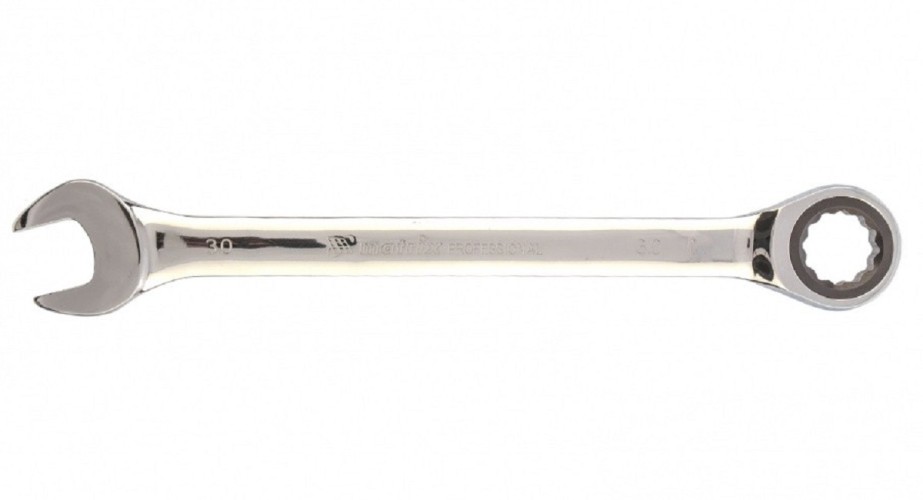 Ключ комбинированный трещоточный MATRIX 14817 30мм, CrV