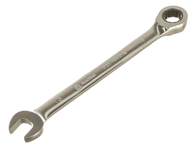 Ключ комбинированный трещоточный МАСТАК 021-30013H 13 мм - изображение 2