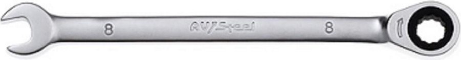 Ключ комбинированный трещоточный AV Steel AV-315008 8 мм