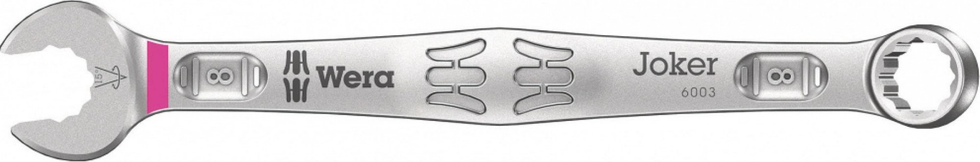Ключ комбинированный WERA 05020200001 6003 joker гаечный 8x115 мм WE-020200