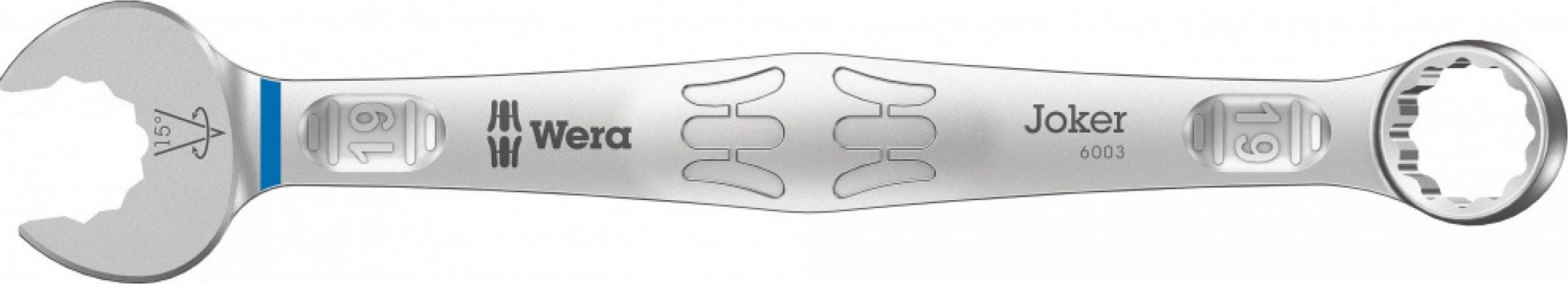 Ключ комбинированный WERA 05020210001 6003 joker гаечный 19x230 мм WE-020210