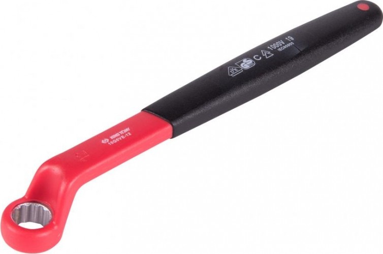 Ключ накидной диэлектрический KING TONY 10G0VE-12 мм 10G0VE-12