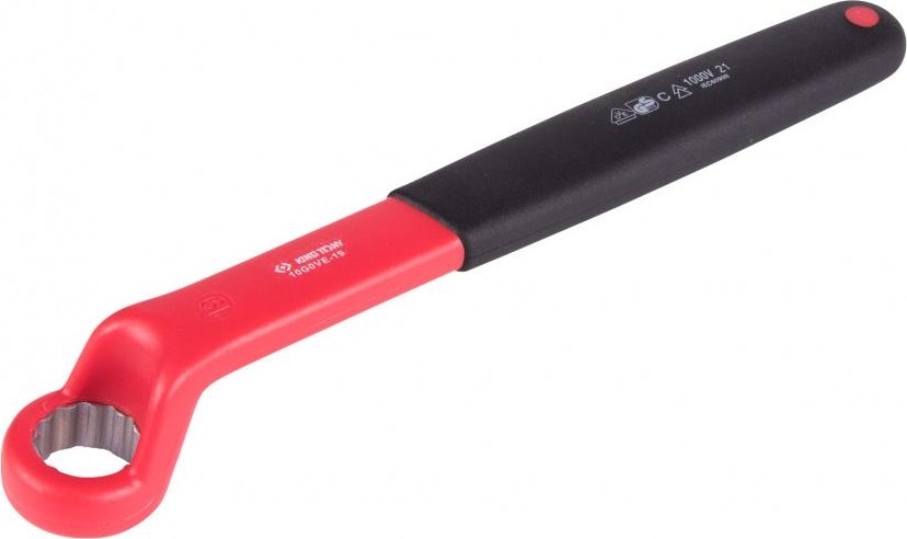 Ключ накидной диэлектрический KING TONY 10G0VE-19 мм 10G0VE-19