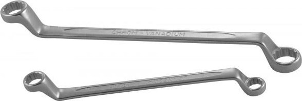 Ключ накидной JONNESWAY W231719 изогнутый 75°, 17 х 19 мм 047322