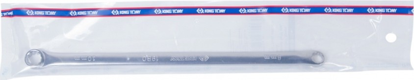 Ключ накидной прямой KING TONY 19B00810 8 х 10 мм - изображение 2