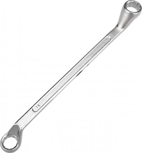 Ключ накидной REXANT 12-5855-2 коленчатый 14х15 мм, хром