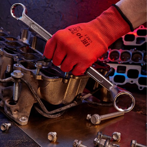 Ключ накидной REXANT 12-5863-2 коленчатый 22х24 мм, хром - изображение 5