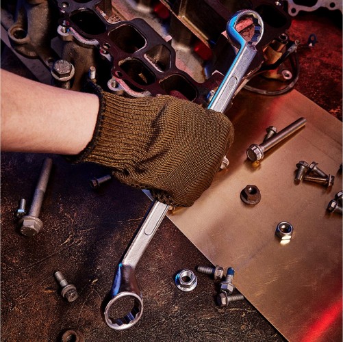 Ключ накидной REXANT 12-5864-2 коленчатый 24х27 мм, хром - изображение 3