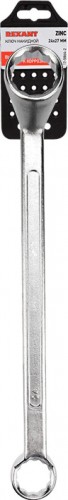 Ключ накидной REXANT 12-5864-2 коленчатый 24х27 мм, хром - изображение 5