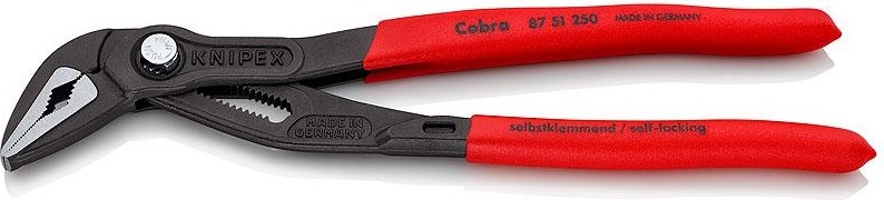 Ключ переставной KNIPEX 8751250SB cobra® es 250 мм. с фиксатором, особо тонкие KN-8751250SB