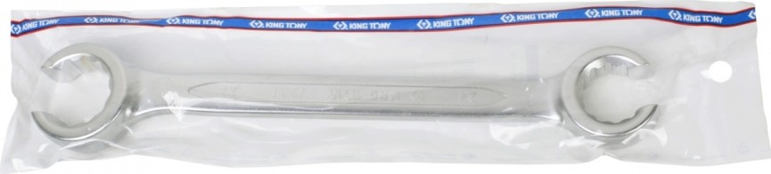 Ключ разрезной KING TONY 19312427 24 х 27 мм - изображение 2
