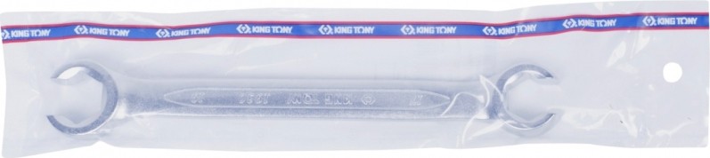 Ключ разрезной KING TONY 19301719 17 х 19 мм - изображение 2