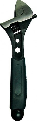 Ключ разводной Biber Профи 90011 обрезиненная ручка 150мм тов-087763