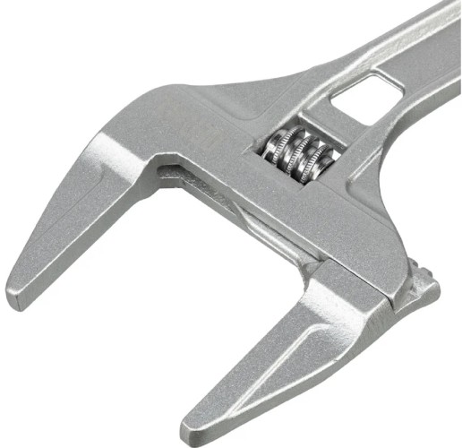 Ключ разводной Denzel 205 мм ( 70 мм ) алюминиевый 15755 - изображение 5