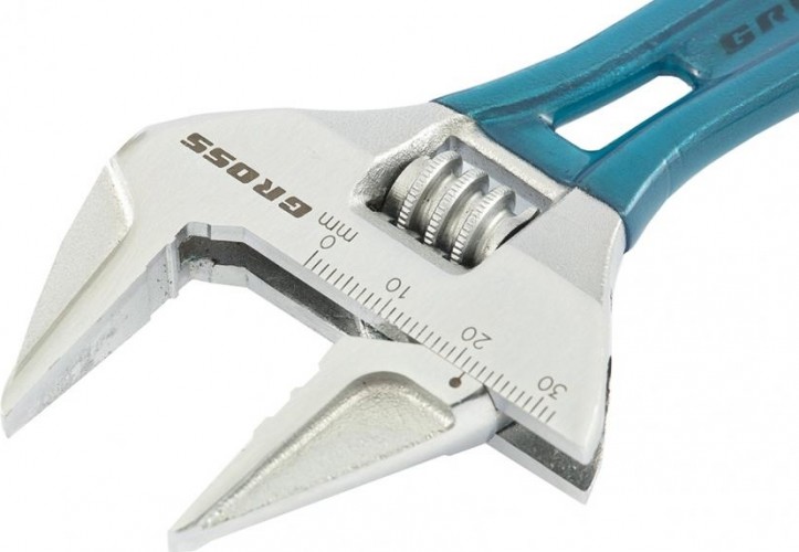 Ключ разводной GROSS 160 мм 15566 15566 - изображение 3