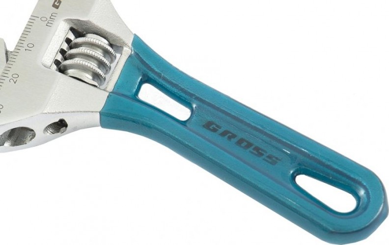 Ключ разводной GROSS 160 мм 15566 15566 - изображение 2
