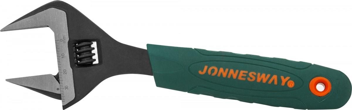 Ключ разводной JONNESWAY W27AE8 с увеличенным диапазоном, 0-38 мм, L-200 мм 048719