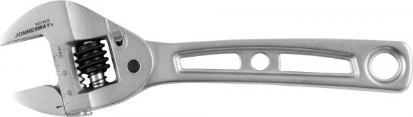 Ключ разводной JONNESWAY W27AR8 облегченный трещоточный, 0-26 мм, l-200 мм 046340