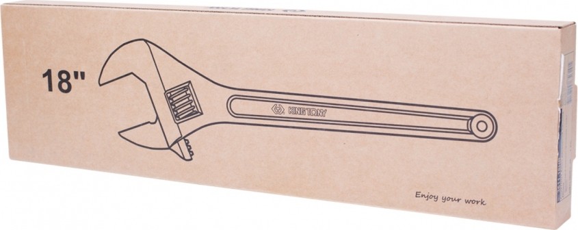 Ключ разводной KING TONY 450 мм 3611-18HR 3611-18HR - изображение 2