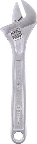 Ключ разводной Кобальт 244-995 260 мм, ширина захвата 35 мм.