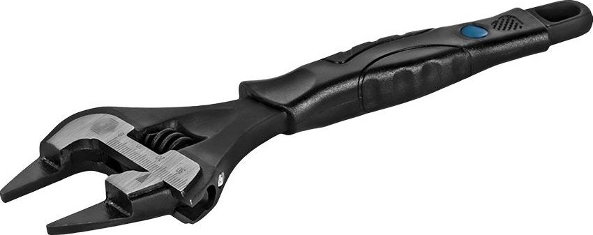 Ключ разводной Кобальт 798-072 200 мм, с тонкими губками