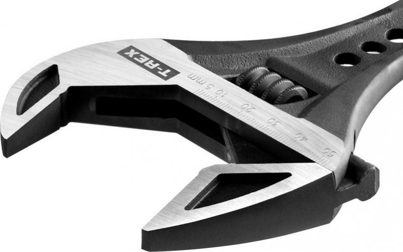 Ключ разводной KRAFTOOL T-REX силовой 300 / 53 мм, 27254-30 - изображение 3