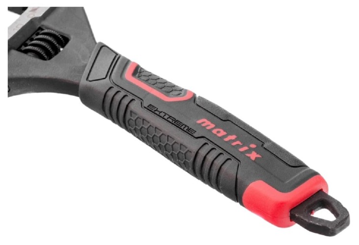 Ключ разводной MATRIX 15576 тонкие губки, фосфатированный, 150 мм CrV, PRO - изображение 3