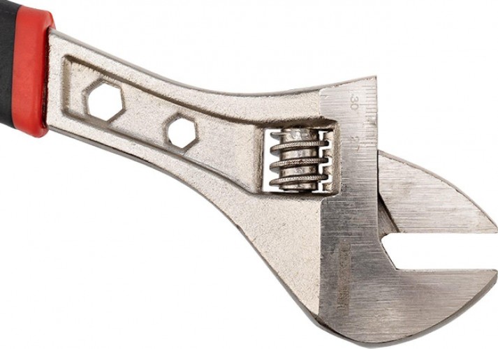 Ключ разводной REXANT 12-4675 300 мм двухкомпонентная рукоятка - изображение 3