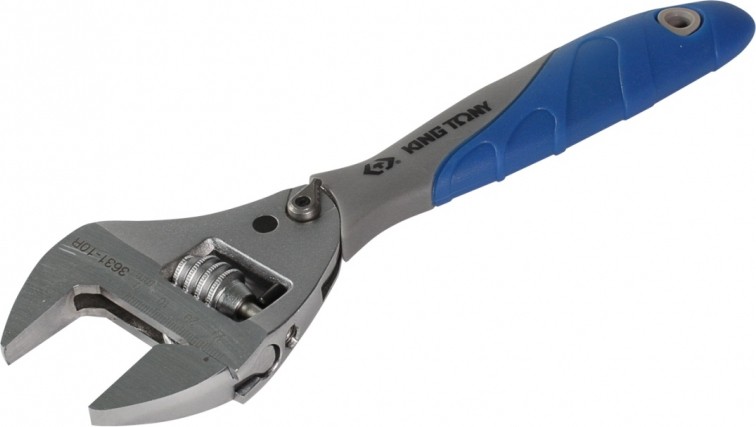 Ключ разводной с трещоточным механизмом KING TONY 3631-10R - изображение 2