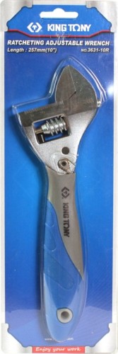 Ключ разводной с трещоточным механизмом KING TONY 3631-10R - изображение 3