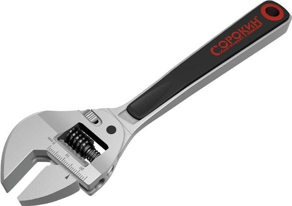 Ключ разводной СОРОКИН 200 мм 1.24 1.24