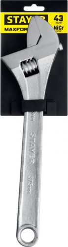 Ключ разводной STAYER MAX-Force 375 / 43 мм, 2725-37 - изображение 3