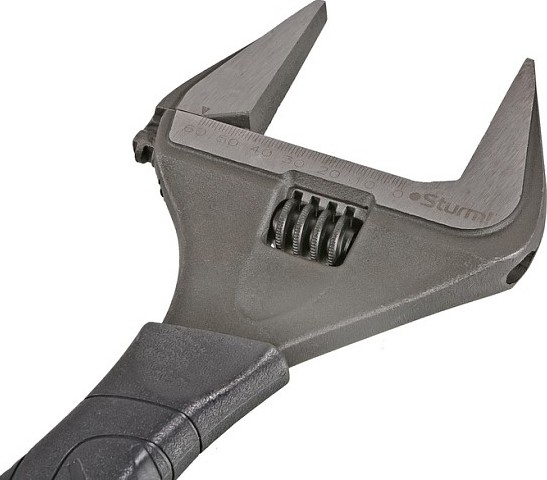 Ключ разводной Sturm 1045-11-300 300мм, усиленные тонкие губки - изображение 4