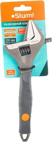 Ключ разводной Sturm 1045-11-200 200мм, усиленные тонкие губки - изображение 5